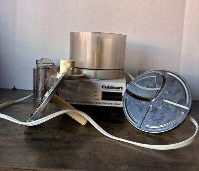 Cuisinart DLC-10E Food Processor Working Unit With All Cuisinart DLC-10E Food Processor Working Unit With All