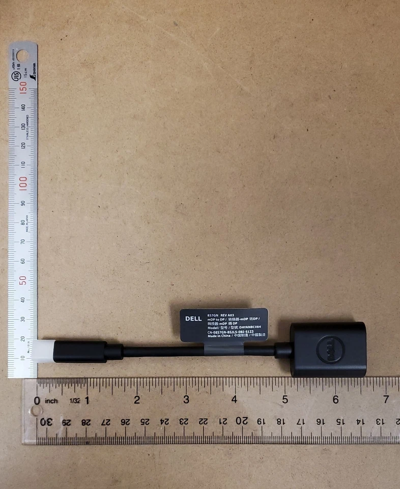 Dell mDP to DP cable - DP/N 857GN - Image 4 of 4