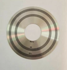 BSR Turntable Record Player Speed Strobe Disc 50hz (Europe) 3"