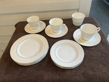 11 Piece Royal Doulton Lace Point.  See Description For Detail Listing. R-16