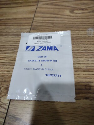 Zama Genuine OEM Replacement Gasket Kit # GND-26 ENV 10