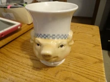 JAM BON  CHEF PIG, Ceramic Coffee Mug / Cup, Vintage-Department 56