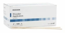 McKesson Applicator Stick Without Tip Wood Shaft 6in NonSterile Box of 1000