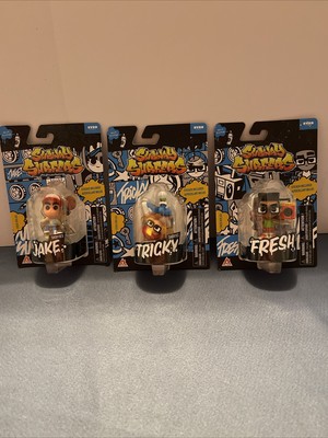 SUBWAY SURFERS SHORTIES Jake, Tricky and Fresh FIGURE lot sybo games new