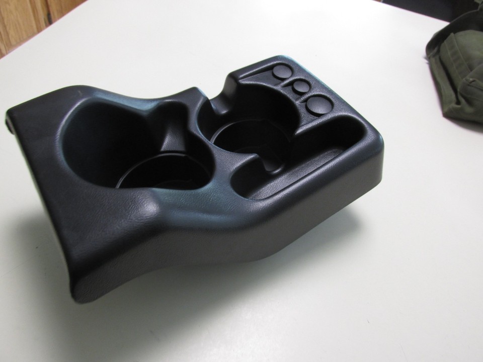 2001-2011 Ford Ranger Front Floor Console Black Coin Cup Holder Center ...