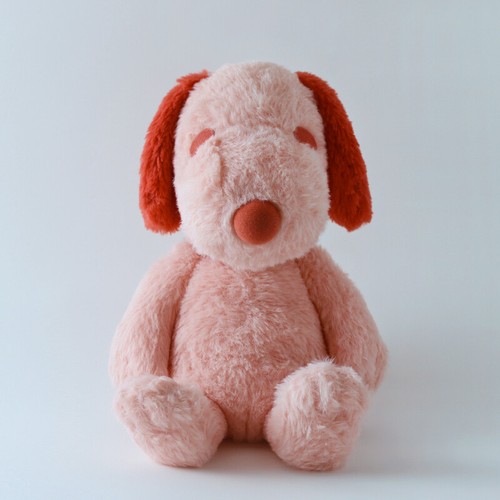 Juguete de peluche Snoopy PEANUTS HOTEL Japón Habitación limitada 64 M peluche rosa - Imagen 5 de 5