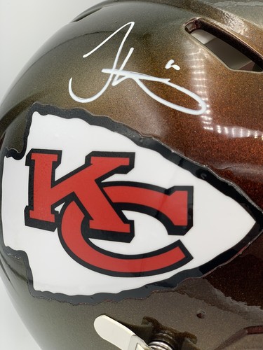 TYREEK HILL - Signed Custom Paint - KC Chiefs Speed Authentic Helmet full Kansas - Picture 2 of 8