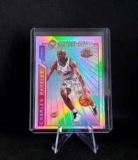 1996-97 TOPPS FINEST CHARLES BARKLEY MYSTERY FINEST BOARDERED REFRACTOR M21