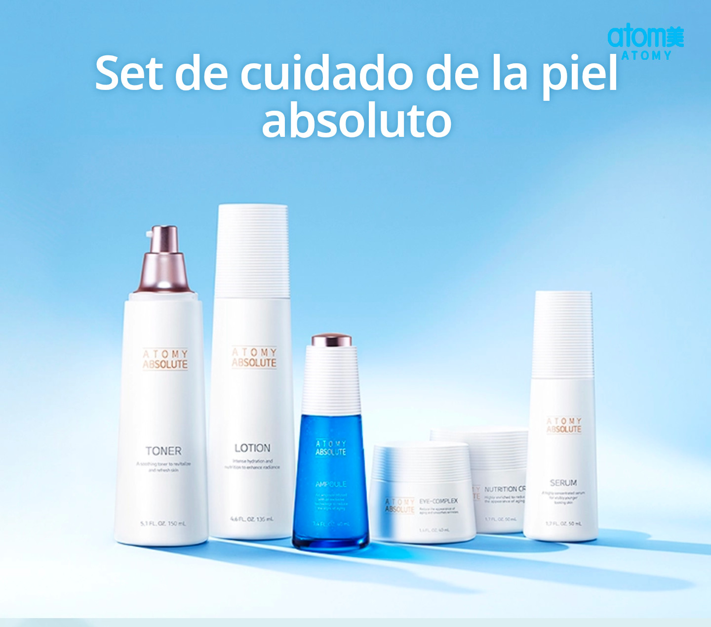 ABSOLUTE SKINCARE SET +45 - Rutina Completa de Cuidado Facial Antiedad