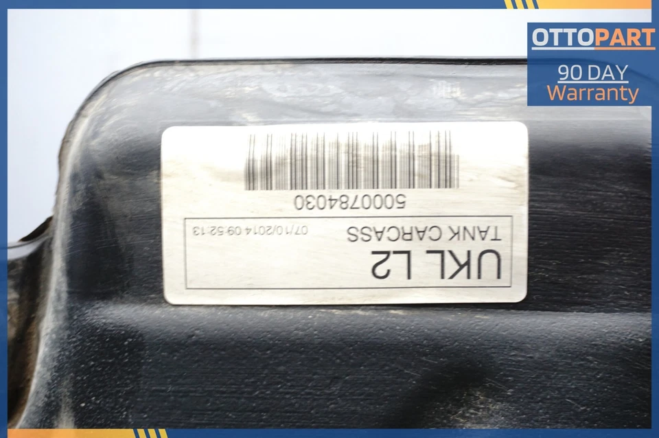 Depósito de tanque de gasolina Fiat 500X 2016-2018 OEM 7300405-12 Foto 4 de 4