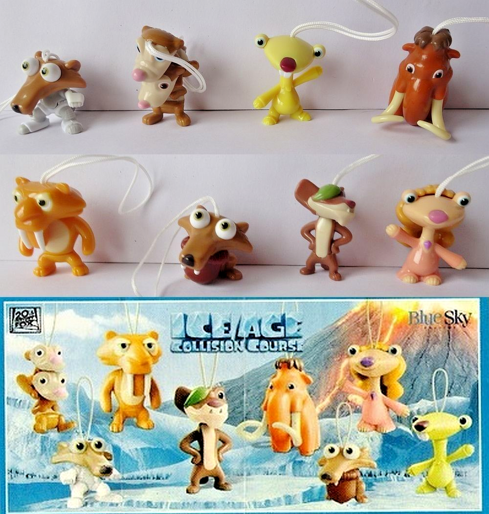 Ice Age 5 - Figures of your choice - Kinder Joy Italia 2016