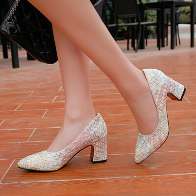 Classic Heels High Heels Bunt Women's Fashion Pointed Toe Pumps