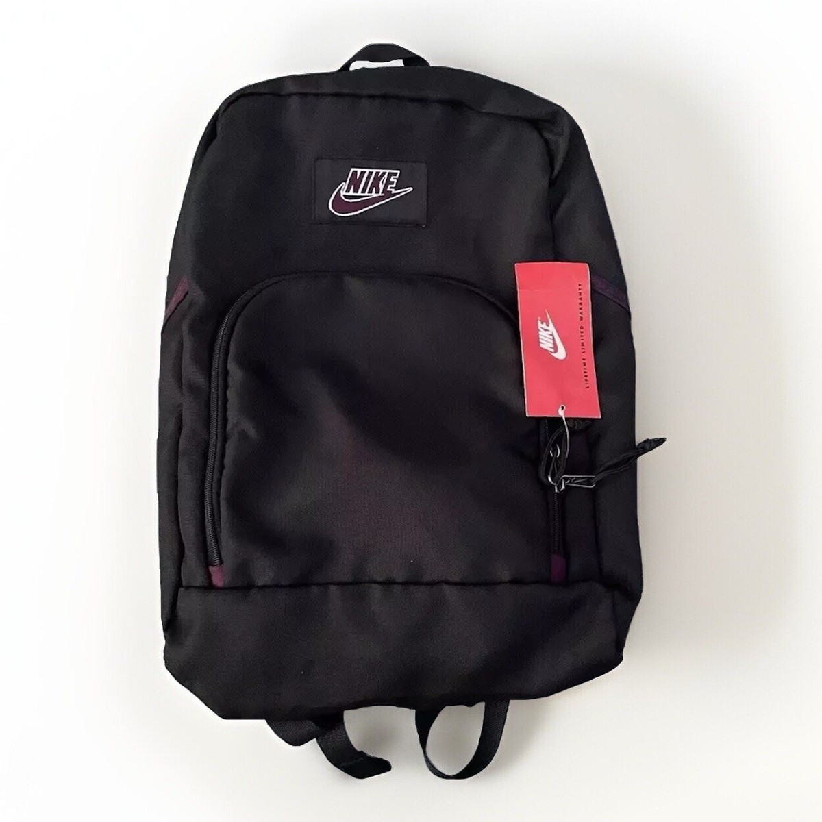 Vintage Nike White Tag Black Canvas Backpack Deadstock 90s Vintage Nike White Tag Black Canvas Backpack Deadstock 90s