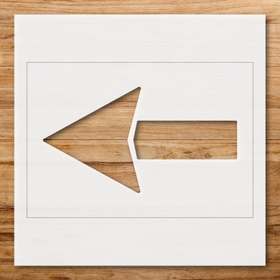 Elegant Arrow Design Home Decor Reusable Stencil - StencilAir