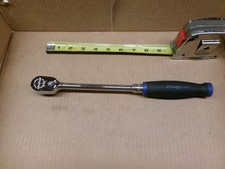Snap-on Usa 38 Drive Blue Long Comfort Grip Handle Ratchet No Fhl80 Nice