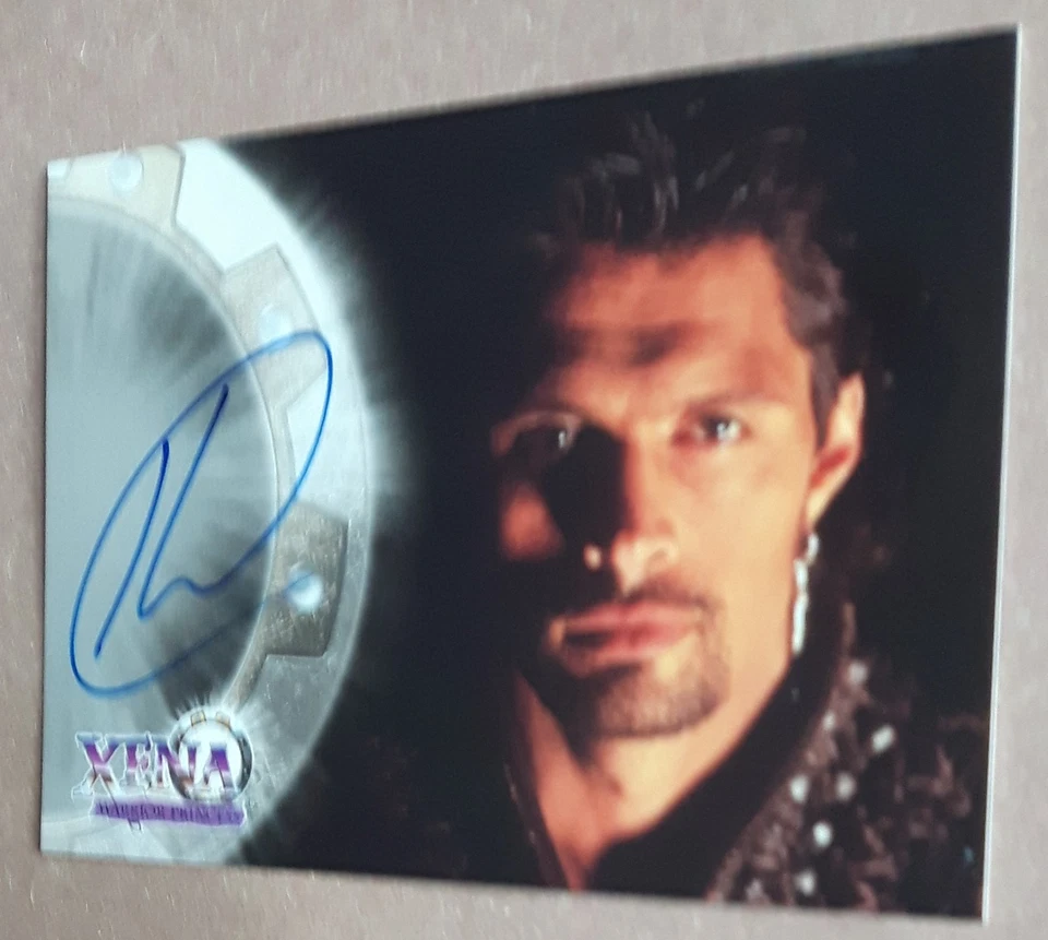 XENA WARRIOR PRINCESS:  KEVIN SMITH AS 'ARES' AUTO CARD - Image 3 of 4