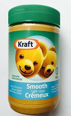 Kraft Smooth Light (25%less Fat) Peanut Butter 500g/17.6 oz