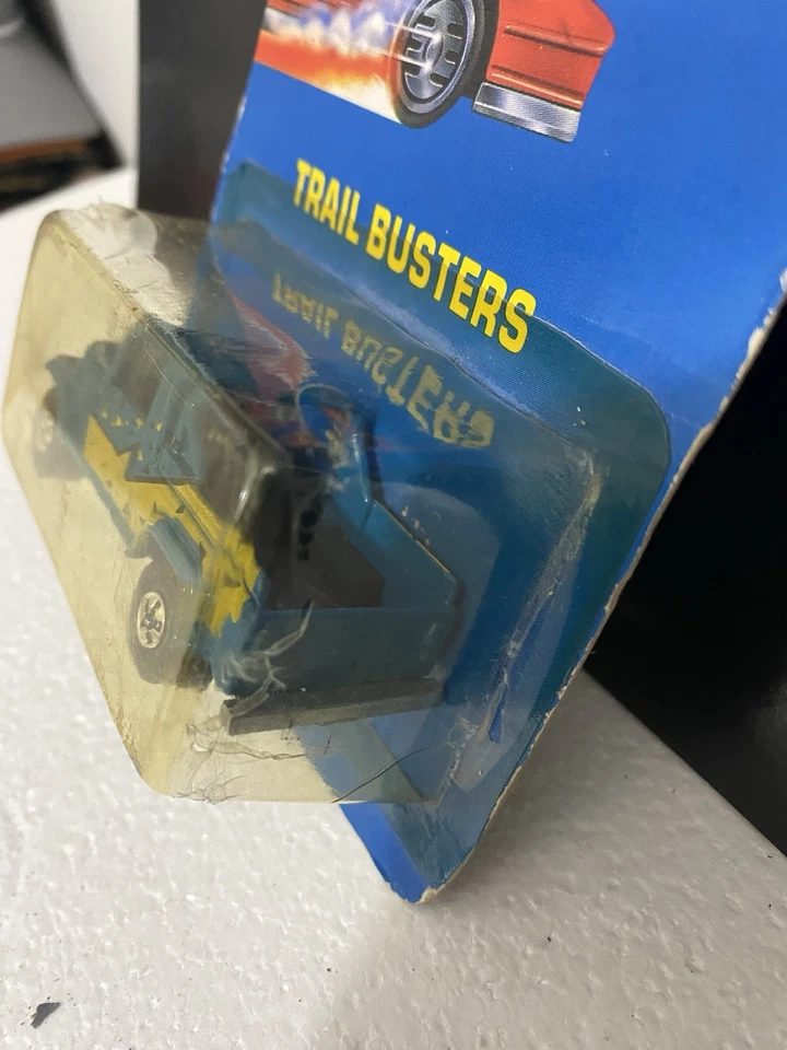 Hot Wheels 1982 Leo India Trail busters Jeep Scrambler In Blister Pack Rare!! - Image 3 of 4