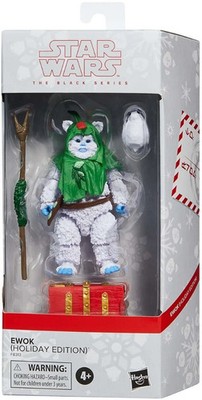 Hasbro Star Wars Black Series (6'') Ewok (Holiday Edition) Neu/OVP