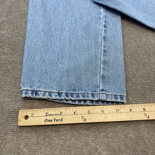 VTG Levi's 560 Jeans Y2K Baggy Mens 33 Fits 32x29 Loose Fit Denim Distressed - Picture 11 of 12