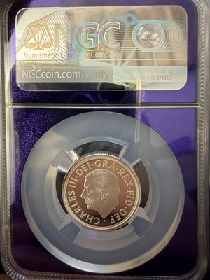 2025 Great Britain First Silver Sovereign PF 70 Ultra Cameo