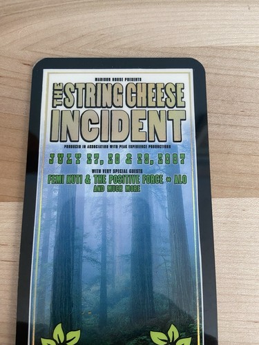 String Cheese Incident SCI Hornings Hideout Ticket July 2007 - Picture 3 of 5