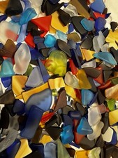 1 POUND TUMBLED SEA GLASS For Arts and Crafts