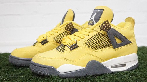 Jordan 4 Retro Mid Lightning2021 Gr. 9 - Bild 3 von 7