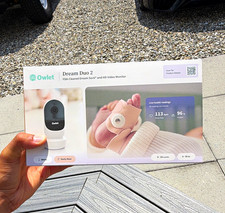 Owlet Dream Duo 2 Dream Sock HD Video Baby Monitor Wi-Fi Smartphone Capable