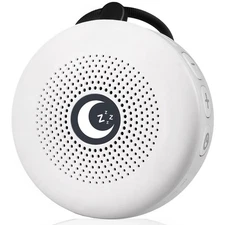 Sleep Sound Machine Portable Noise Machine with 30 Soothing Sounds 4 Timer Me...