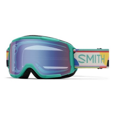 Smith Daredevil Youth Snow Goggles Jade Formations, Blue Sensor Mirror Lens New