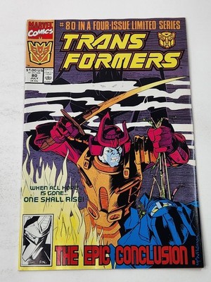 Transformers 80 DIRECT FINAL ISSUE Marvel Comics Copper Age 1991