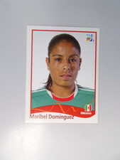 Panini Frauen WM 2011, Sticker Nr. 155 ungeklebt, Maribel Domínguez ( Mexiko ).