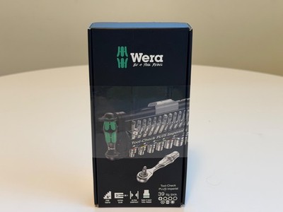 Wera Tool-Check Plus Imperial Bit Ratchet Set with Sockets 056491
