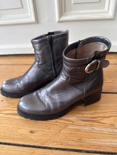 Unisa Stiefelette Silber grau in Gr. 37
