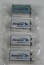 Energizer Industrial Lithium 9V Batteries L522, 6LR61, 1604LC Exp 12/2035