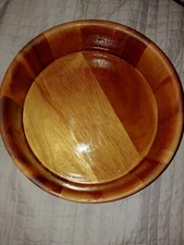 Mid Century Danish Modern Teak Salad Bowl  1950/1960's