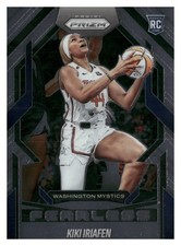 2025 Panini Prizm WNBA #8 Fearless - Kiki Iriafen - Washington Mystics - NM