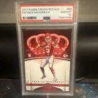 2017 Panini Preferred - Crown Royale Rookies Patrick Mahomes II #84 (RC)