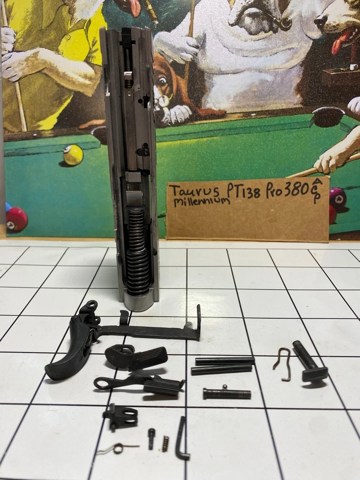 Taurus PT 138 Pro millennium 380 A C P, Complete slide & repair parts - Image 4 of 4