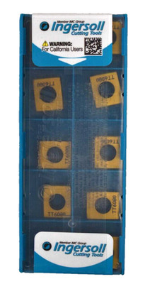 Lot of 10 Ingersoll Clearance Square Inserts 05613617 LNCX136508PNR-ML TT6080