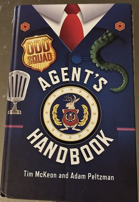 Odd Squad Agent's Handbook by McKeon & Peltzman Hardcover Ages 9-12