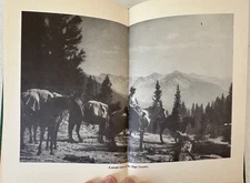 High Sierra Adventure Gist SIGNED 1955 Yosemite horse camping Kern history VTG