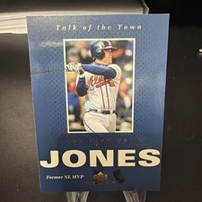2003 Upper Deck MVP #TT2 Chipper Jones Talk of the Town