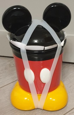 Disney Mickey Mouse Futterdose Keramik 1,3 L Zylinder Mehrfarbig, Spülmaschine