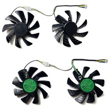 2pcs Graphics Card Cooling Fan Accessories for MANLI GTX1060 Gallardo