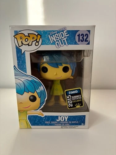 Funko Pop! Vinyl: Inside Out Joy 2015 Summer Convention Exclusive #132 Glitter