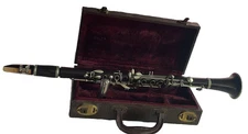 **Vintage 1920 Lyceum Grenadilla Wood Clarinet** 101625 m0109 006
