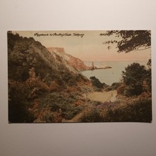 Torquay Approach To Ansteys Cove Postcard