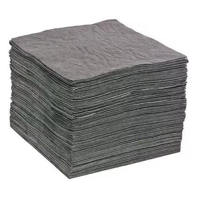 Spilltech Sorbent Pad, 28 gal, 15 in x 19 in, , Gray, 200 PK GPF200S Spilltech